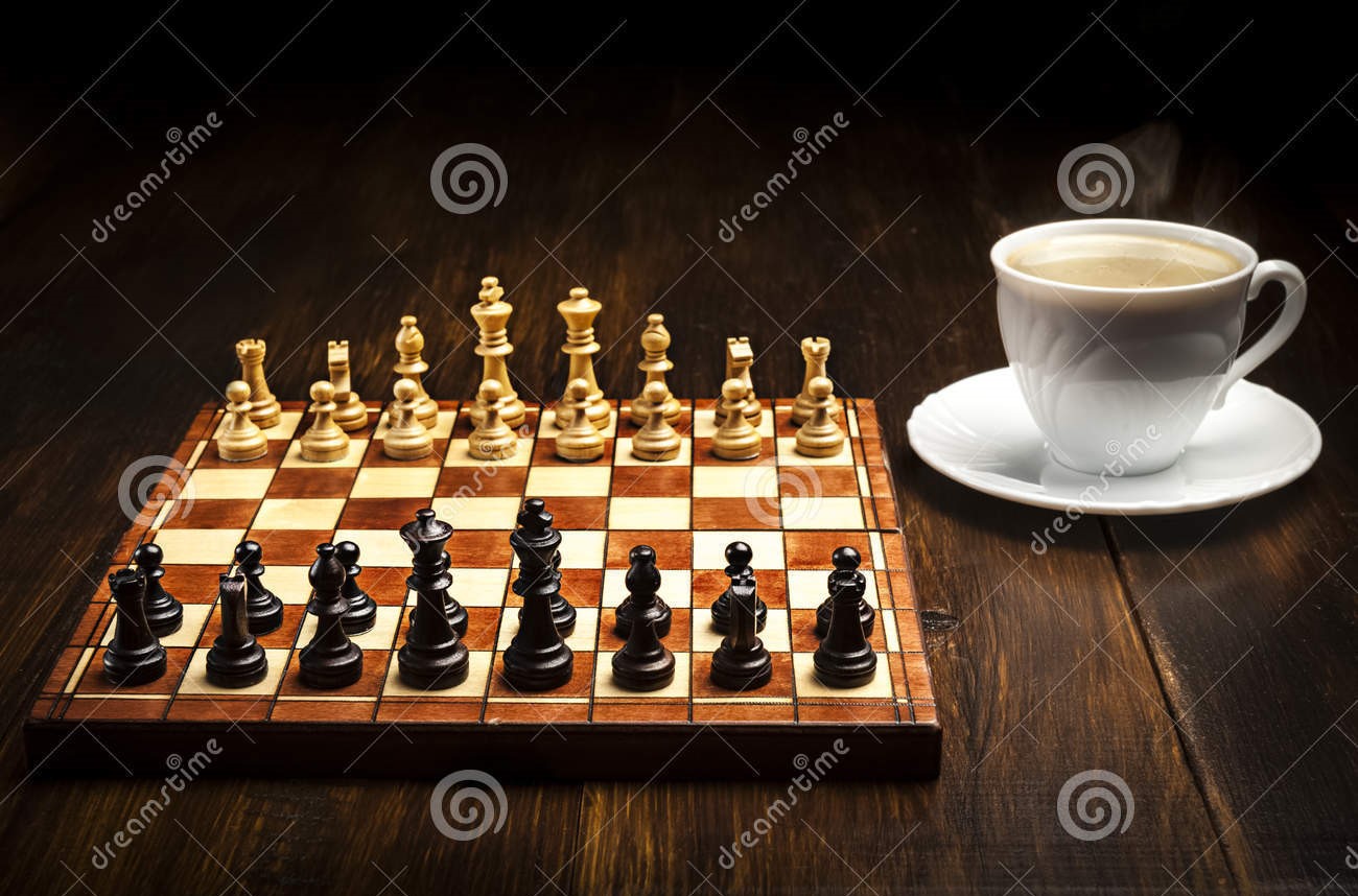 chess coffee game thinking 53388427A